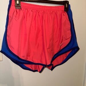 Nike Women's Athletic Shorts - Pink and Blue